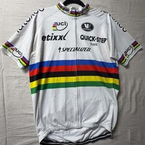 Vermarc Quick-Step Floors World Champion Cycling Jersey White